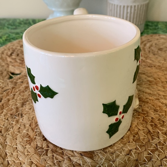 Vintage Lefton Christmas Bear Mug, EUC - Picture 4 of 9